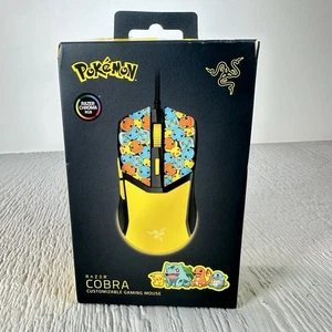 Razer Cobra Pokémon Edition Wired Gaming Mouse New Factory Sealed - FREE SHIP - Picture 1 of 6