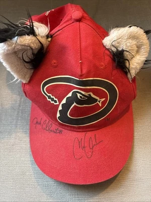 Arizona Diamondbacks Signed Hat- John Collmenter and Chase Anderson - Image 1 of 4