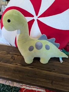 Gosh Designs Oh so softlings green dinosaur soft toy plush 18" - Picture 1 of 5
