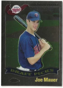 2002 Topps Chrome - Joe Mauer #622 (RC) - Picture 1 of 2