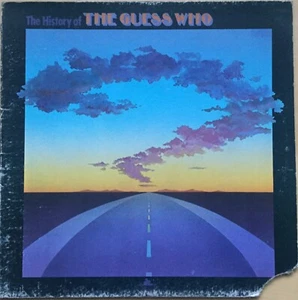 HISTORY OF THE GUESS WHO 1972 USA PRIDE VINYL LP PRD 0012 - Picture 1 of 3