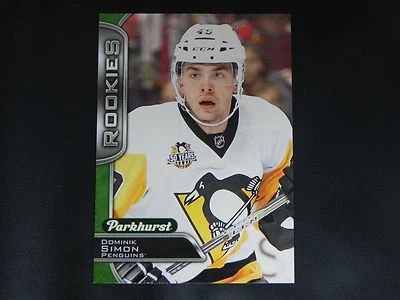 2016-17 Upper Deck UD Parkhurst ROOKIE #358 Dominik Simon Pittsburgh Penguins - Image 1 of 2