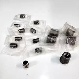 Black Iron Fittings (5) 5P561B Reducers 1/2 x 3/8 (10) 5P633B Nipples 3/8 NEW - Picture 1 of 5