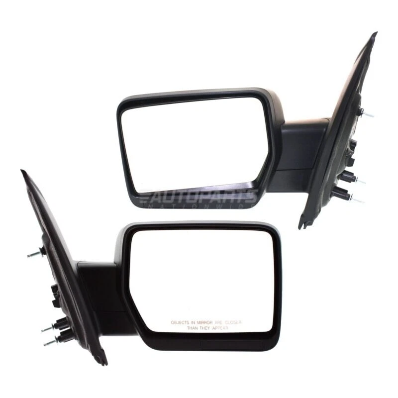 Nuevo espejo retrovisor eléctrico lateral izquierdo y derecho plegable manual para Ford F-150 2004-2014 Foto 1 de 4