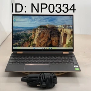 HP SPECTRE X360 15-EB0043DX I7-10510U@1.8GHz GB RAM 512GB NVMe W11H TOUCH W\AC - Picture 1 of 17
