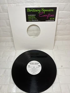 BRITNEY SPEARS EVERYTIME 12" PROMO VINYL REMIXES RECORD IN THE ZONE RARE! - Picture 1 of 20