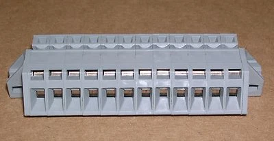 WAGO, 731-512/031-000, FEMALE CONNECTOR, 12 POLE, GRAY, BOX OF 25 - Image 1 of 4