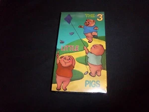 The 3 Little Pigs VHS. New and Sealed. Unicorn Video 1994 - Picture 1 of 5