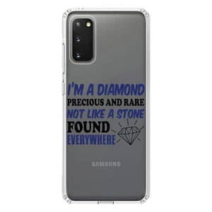 Estuche transparente para Galaxy S (elige modelo) I'm a Diamond precioso raro no en todas partes - Imagen 1 de 12