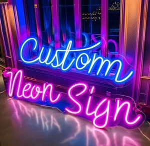 Personalized LED Neon Sign – Create Custom Name or Logo Light for Any Space - Picture 1 of 21