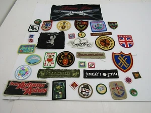 LOT OF 37 OLD VINTAGE MIX OR MATH PATCHES - Picture 1 of 3