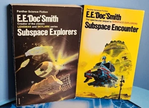 E.E. 'Doc' Smith. Subspace Explorers, Subspace Encounter. Vintage Panther Sci-fi - Picture 1 of 19