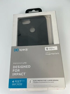 Speck Presidio Grip Series Case for Google Pixel 3a XL - Black - Image 1 of 3