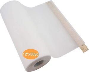 No Show Mesh Machine Embroidery Stabilizer Backing 12" X 50 Yd Roll - Light Weig - Picture 1 of 12