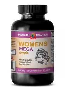 Vitaminas diarias - MEGA COMPLEJO MUJER - Apoyo de belleza 1 botella 90 cápsulas - Imagen 1 de 7
