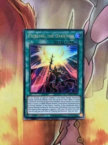 MP21-EN257 Piercing the Darkness - - Ultra Rare - 1st Edition Yugioh - Picture 1 of 4