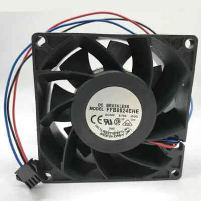 For Delta FFB0824EHE 80*80*38mm 24V 0.75A Inverter Cooling Fan 3-wire - Image 1 of 3