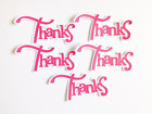 Thanks Sentiments Card Toppers Papercraft Embellishments Scrapbook Card Crafts