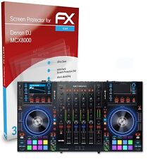 atFoliX 3x Screen Protection Film for Denon DJ MCX8000 Screen Protector clear