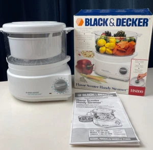Práctico vaporizador Black & Decker Flavor Scenter HS800 con caja original eléctrico - Imagen 1 de 24