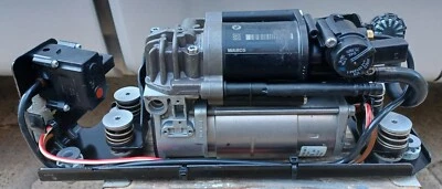 Bomba compresora de suspensión neumática 09-17 BMW 535i GT 550i GT 740i 750i 760i pieza OEM Foto 1 de 4