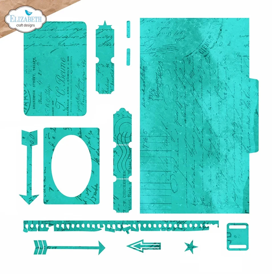 Elizabeth Crafts 2251 Essentials 33 Basepage 2 Die Set  planner journal - Image 1 of 1