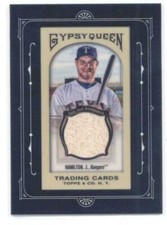 2011 Topps Gypsy Queen Framed Mini Relics Josh Hamilton #FMRC-JH