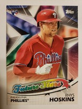 2018 Topps Rhys Hoskins RC Future Stars Insert Card #FS-1 Philadelphia Phillies 