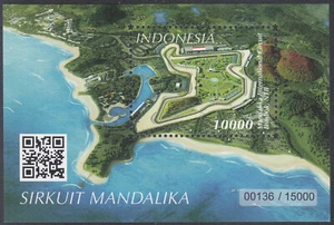 Indonesia - Indonesie Issue 2022 (SS 413) Motor Sport Madalika Circuit - Picture 1 of 1