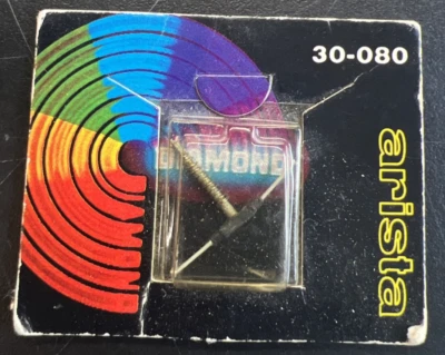 NOS Vintage Arista 30-080 Phono Needle Diamond Tip Stylus NOS  - Image 1 of 2