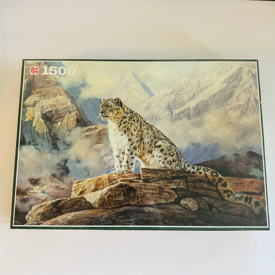 NUEVO Rompecabezas Willem S. De Beer Jumbo 1500 piezas dominio de montaña guepardo animal RARO Foto 1 de 4