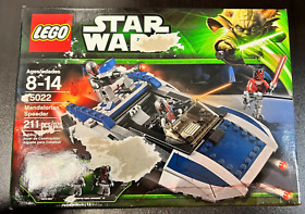 LEGO Star Wars (75022) Mandalorian Speeder  - Damaged Box - 211 Pieces RETIRED