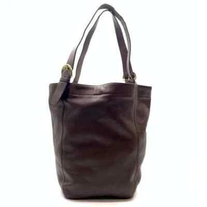 Old Coach Tote Shoulder Bag 4082 Leather Brown 21-44x37x16cm pre-owned - Picture 1 of 10