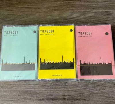 Rare, YOASOBI THE BOOK I & II Cassette Tape Set, 3-pcs - Image 1 of 3