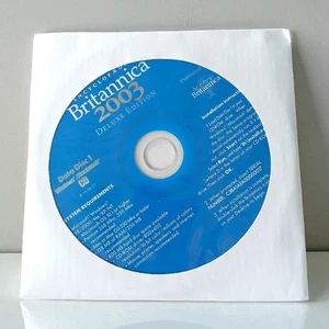 Encyclopedia Britannica 2003 Ready Reference PC CD-ROM Windows Mac CD DISC ONLY - Picture 1 of 1