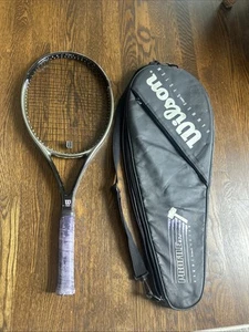 Wilson Profile Hammer System 2.7si 95 In Racquet Grip 4 3/8 W/ Distress Case - Picture 1 of 19