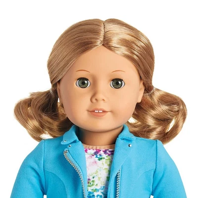 AMERICAN GIRL TRULY ME # 21 18" DOLL LT SKIN HONEY HAIR HAZEL EYES "X" RETIRED - Image 1 of 4