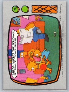 1990 Topps The Simpsons #78 Marge! Where's the personals section of today - Picture 1 of 2