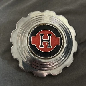 Antik Auto Hupmobile Center Nabendeckel, Rad Tankdeckel 30er Jahre Hupp Motor Company - Bild 1 von 4