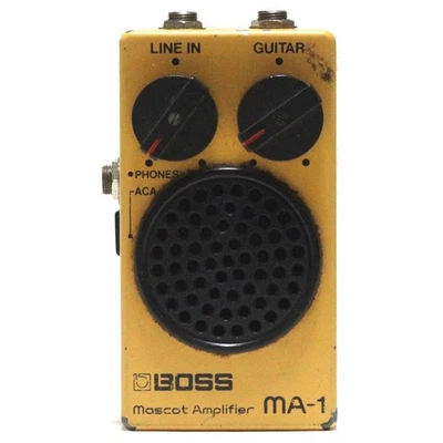 BOSS MA-1 Mascot Amplifier Made in Japan ACA Spec - Battery Cover MISSING - Image 1 of 4