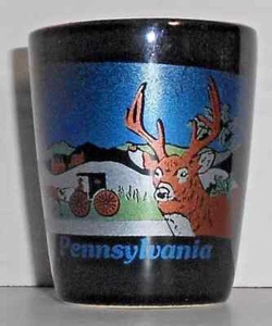 Pennsylvania Shot Glass Vintage New - Picture 1 of 2