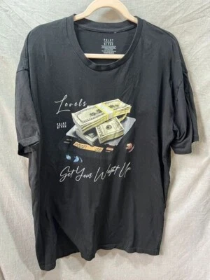 Camisa Get Your Weight Up Adulto 2XL Negra Manga Corta Pullover Logo Camiseta Para Hombres Foto 1 de 4