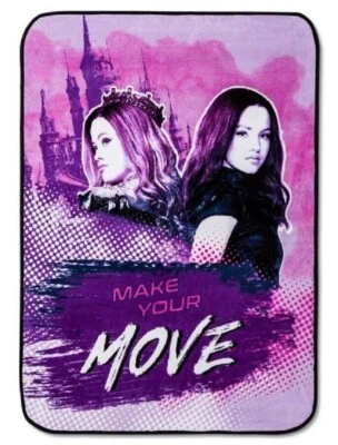 Disney Descendientes 3 Nueva Manta Mal Audrey Peluche Regalo Haz Tu Muévete SUAVE Foto 1 de 2