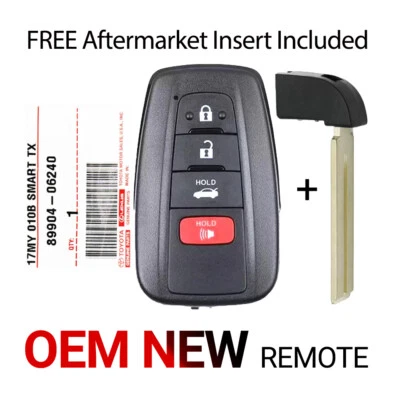 New OEM 2018-2021 Toyota Camry Hybrid Smart Proximity Key 89904-06240 HYQ14FBC - Image 1 of 4