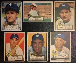 ⚾️ 1952 Topps Baseball - You Pick Choose Player Find Finish Complete The Set ⚾️ - Bild 1 von 14