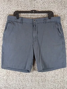 Pantalones Cortos Chinos Tommy Bahama 100% Seda Para Hombre 36 (Etiqueta 38) Gris - Imagen 1 de 12