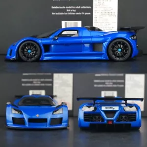 AUTOart 1/18 GUMPERT APOLLO S Alloy Diecast Model Car Collection Blue In Box - Picture 1 of 6