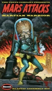 Moebius MMK936 Mars Attacks Martian 1/8 Scale Model Kit Case Fresh Last One! - Picture 1 of 4