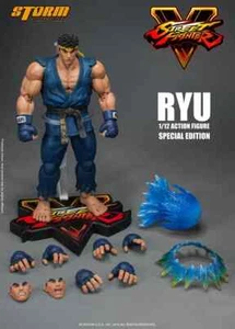 Storm Collectibles Street Fighter V Ryu Special Edition Blue Gi Action Figure - Picture 1 of 6