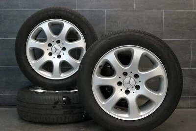 Original Mercedes CLK SLK w208 w209 w203 Alufelgen Sommerräder 205 55 225 50 r16 - Bild 1 von 4